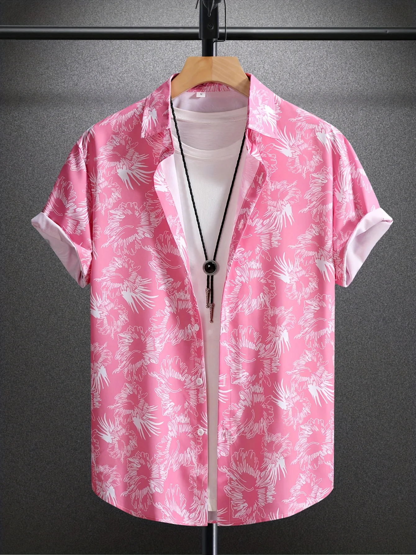Camisa Aloha Havaiana Masculin - Vintage Hawaiian Floral Shirt avaliação e preço