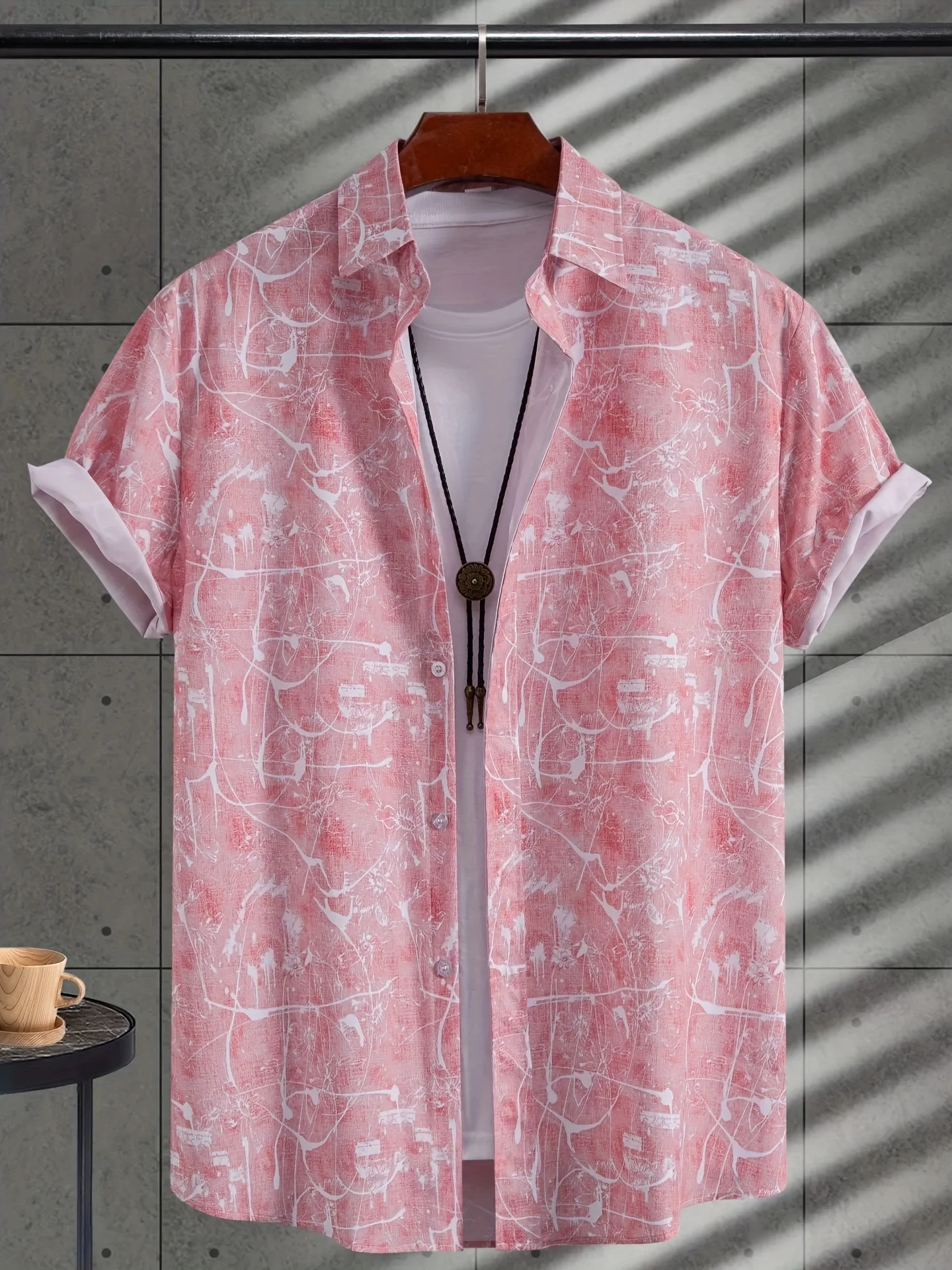 Camisa Aloha Havaiana Masculin - Vintage Hawaiian Floral Shirt avaliação e preço