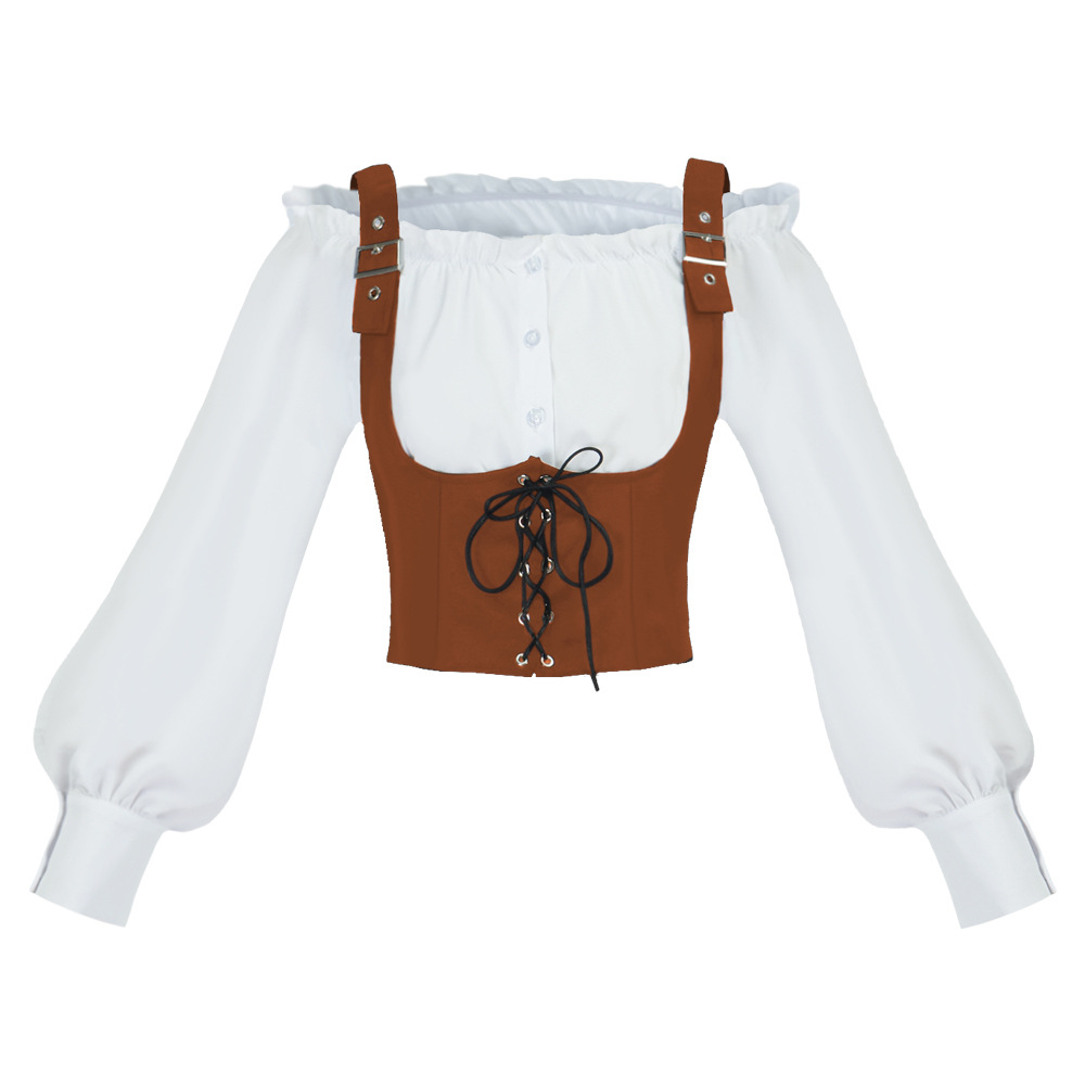 Blusa feminina de estilo retrô - Shirts avaliação e preço